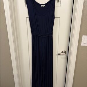 Elegant Navy Jumpsuit